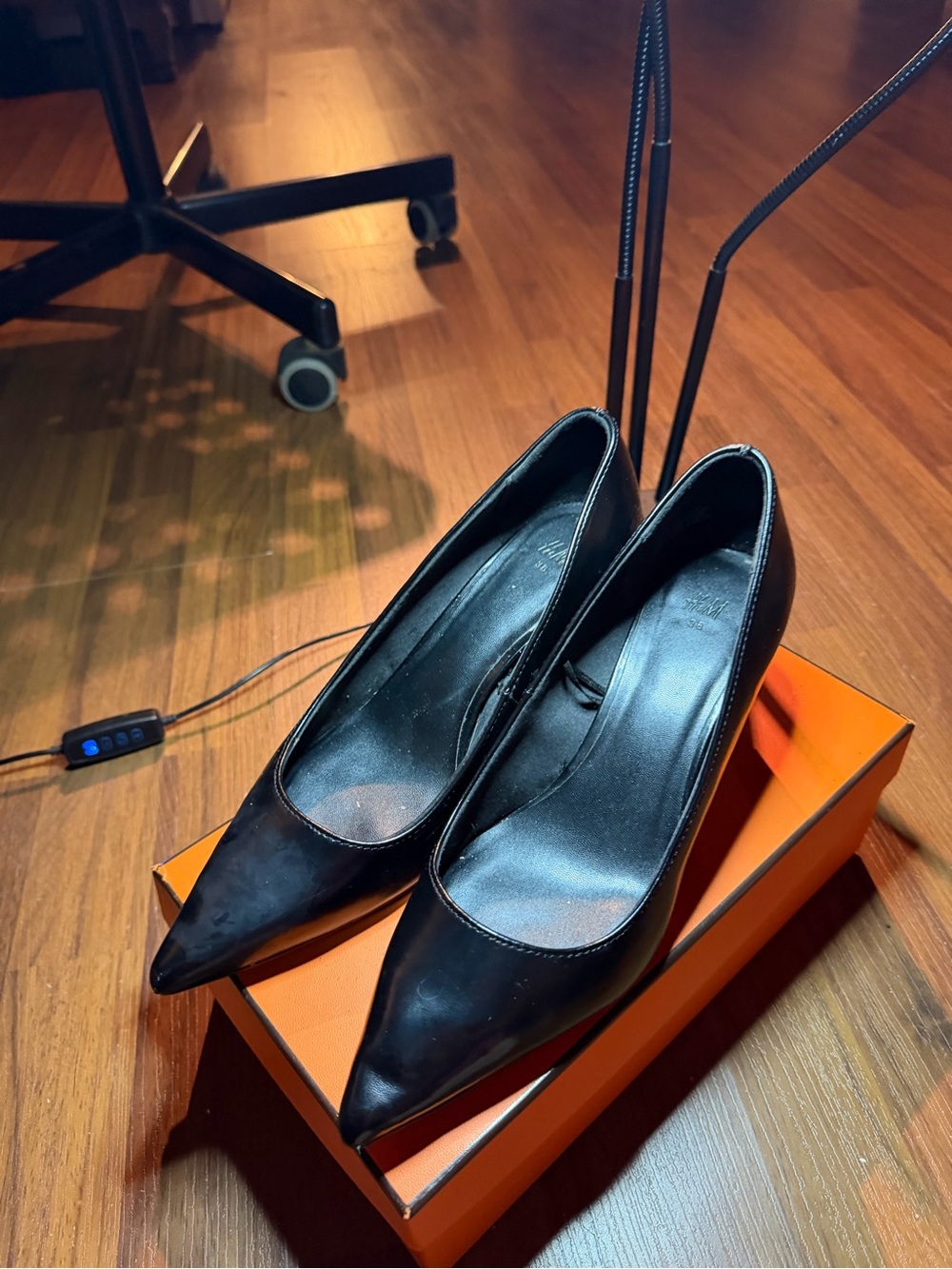 H&M Black Pointed-Toe Women's Heels